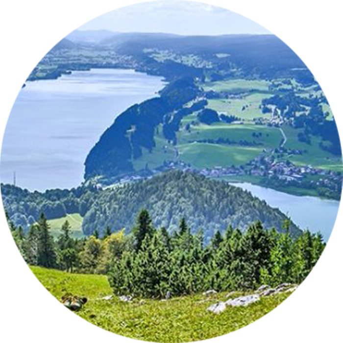 La Dent de Vaulion et son point de vue sur les lacs